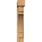 Ekena Millwork Merced Block Rough Sawn Bracket w/ Offset Brace, Western Red Cedar, 8"W x 36"D x 48"H BKT0806X36X48MRC05RWR - alternate 4
